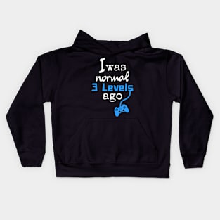 Gaming Funny Level Kids Hoodie